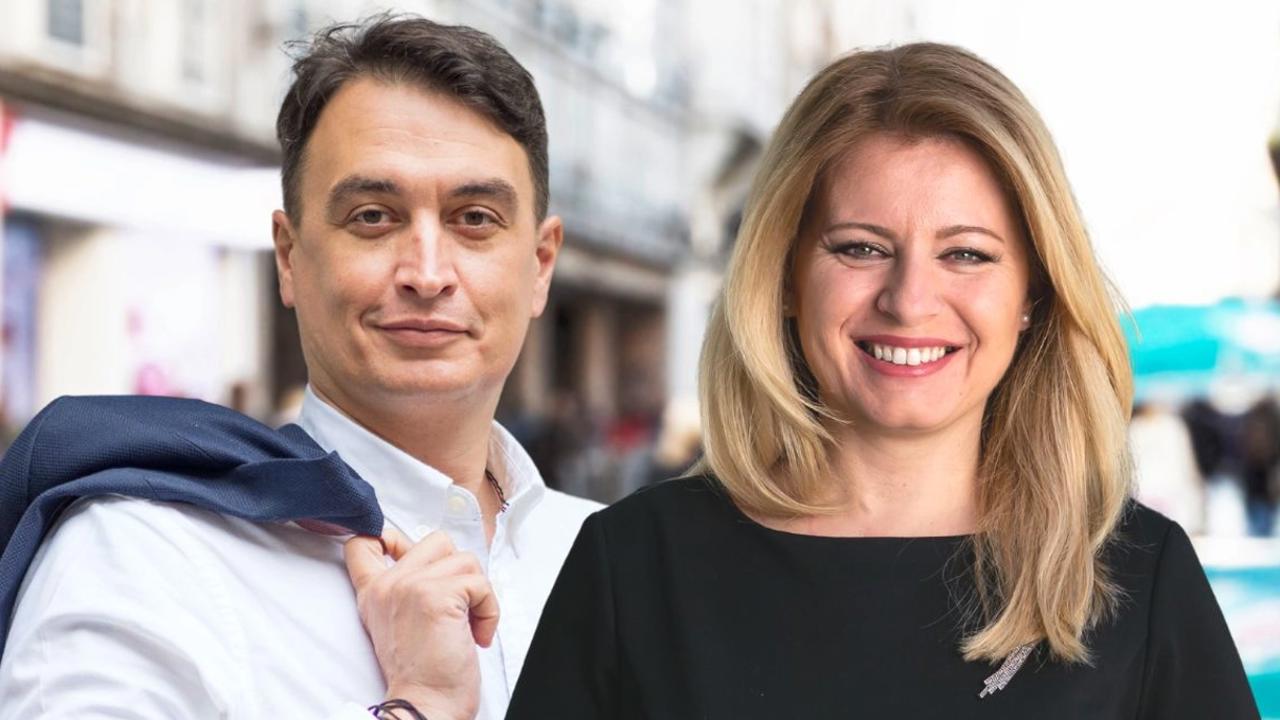 Juraj Rizman a Zuzana Čaputová