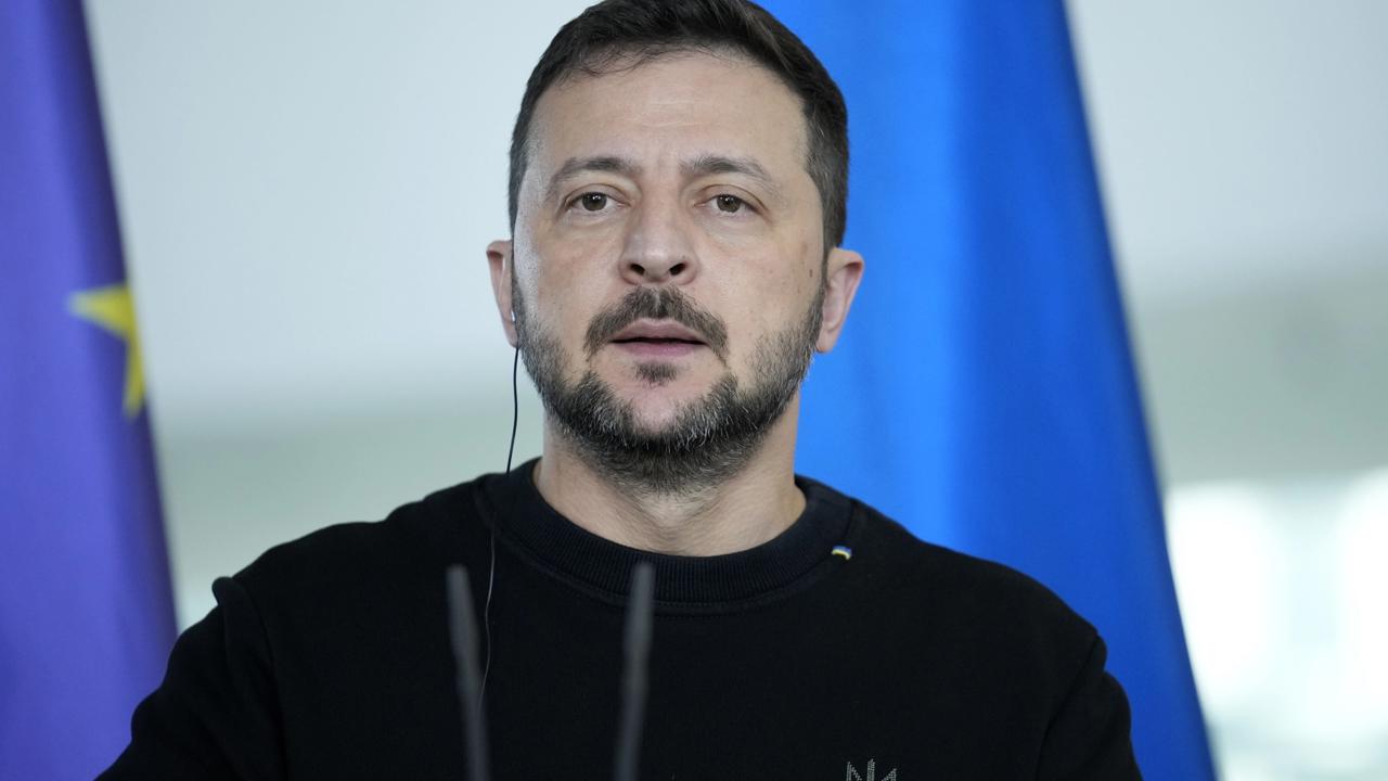 Ukrajinský prezident Volodymyr Zelenskyj.