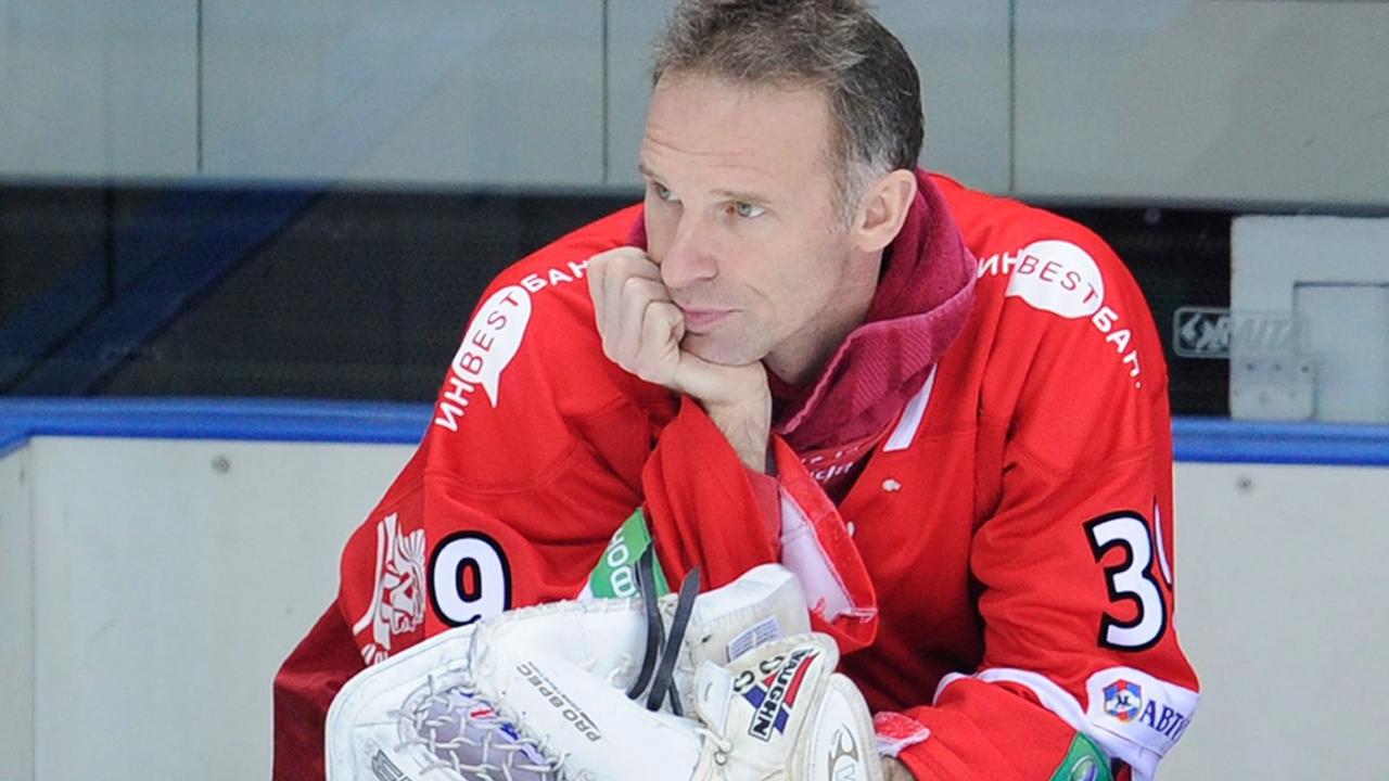 Dominik Hašek chytal jednu sezónu v KHL za Spartak Moskva.