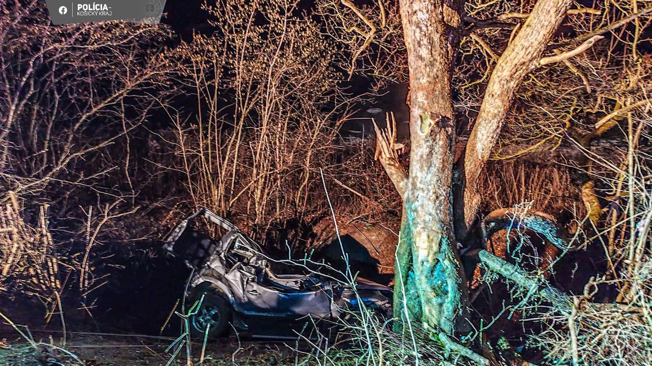 19-ročná vodička 🚗 vozidla Suzuki pravdepodobne neprispôsobila rýchlosť jazdy svojim schopnostiam a stavu vozovky. V mierne pravotočivej zákrute prešla do protismeru, zišla z cesty, vozidlo sa prevrátilo na bok a následne strechou narazilo do stromu, kde ostalo visieť.