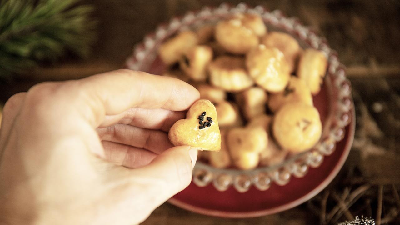 Slané srdiečka od Naty. Výborné silvestrovské chuťovky.