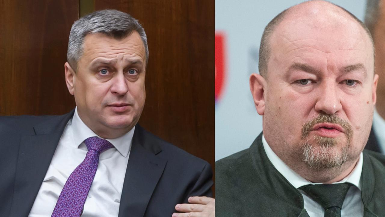 Donedávna kamaráti: Andrej Danko a Rudolf Huliak.