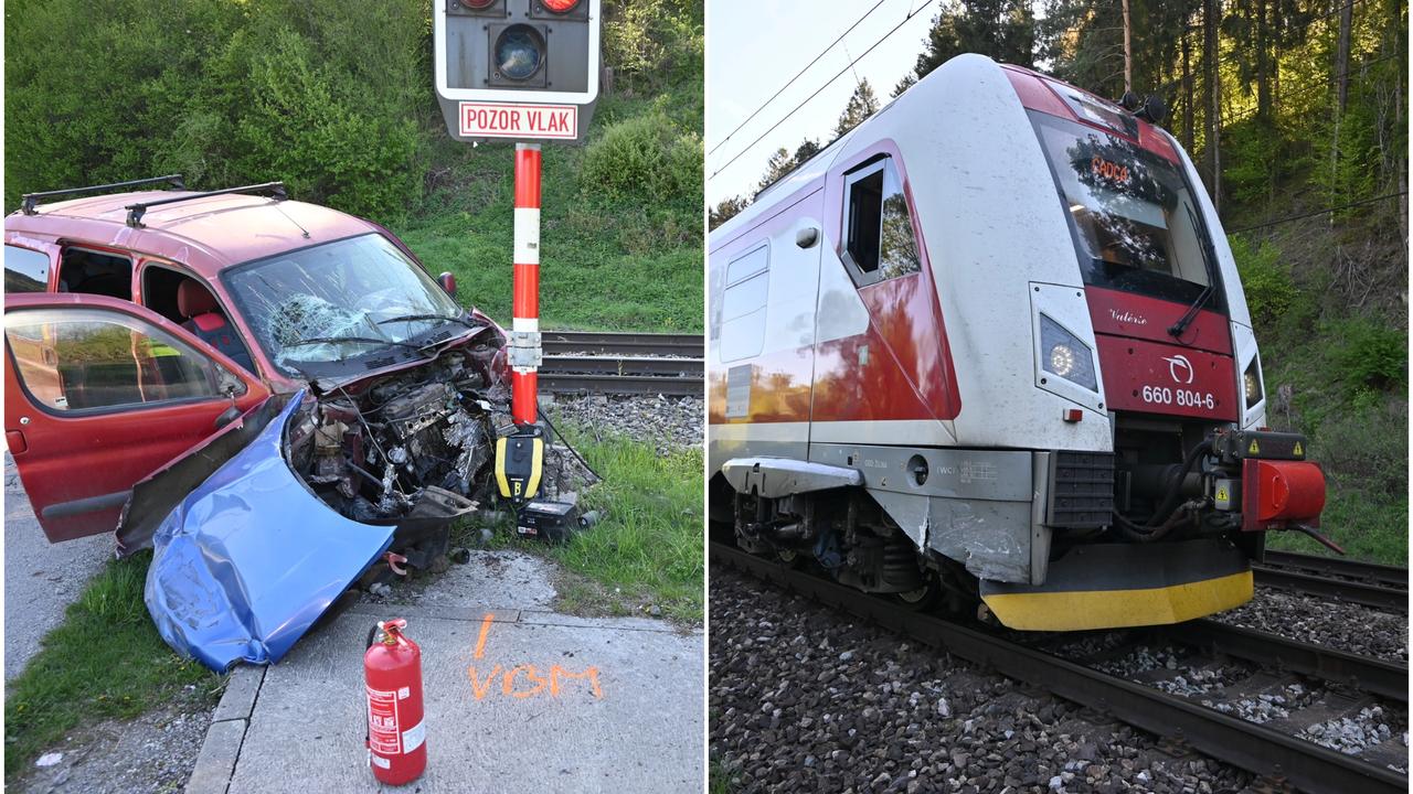 Vodič po zrážke s vlakom na Kysuciach ušiel z miesta nehody.