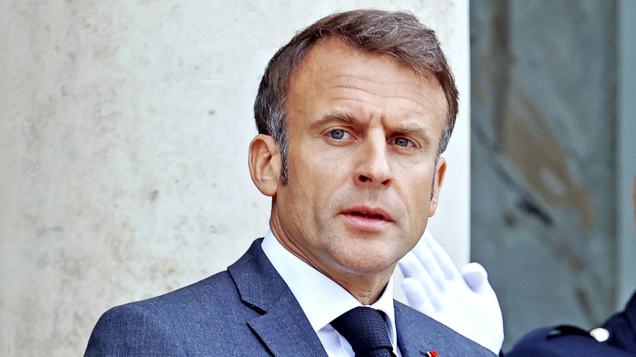 Francúzsky prezident Emmanuel Macron.