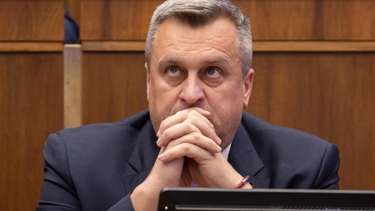 Na snímke je Andrej Danko.
