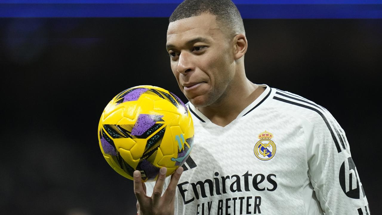 Hviezdny futbalista Realu Madrid Kylian Mbappé.