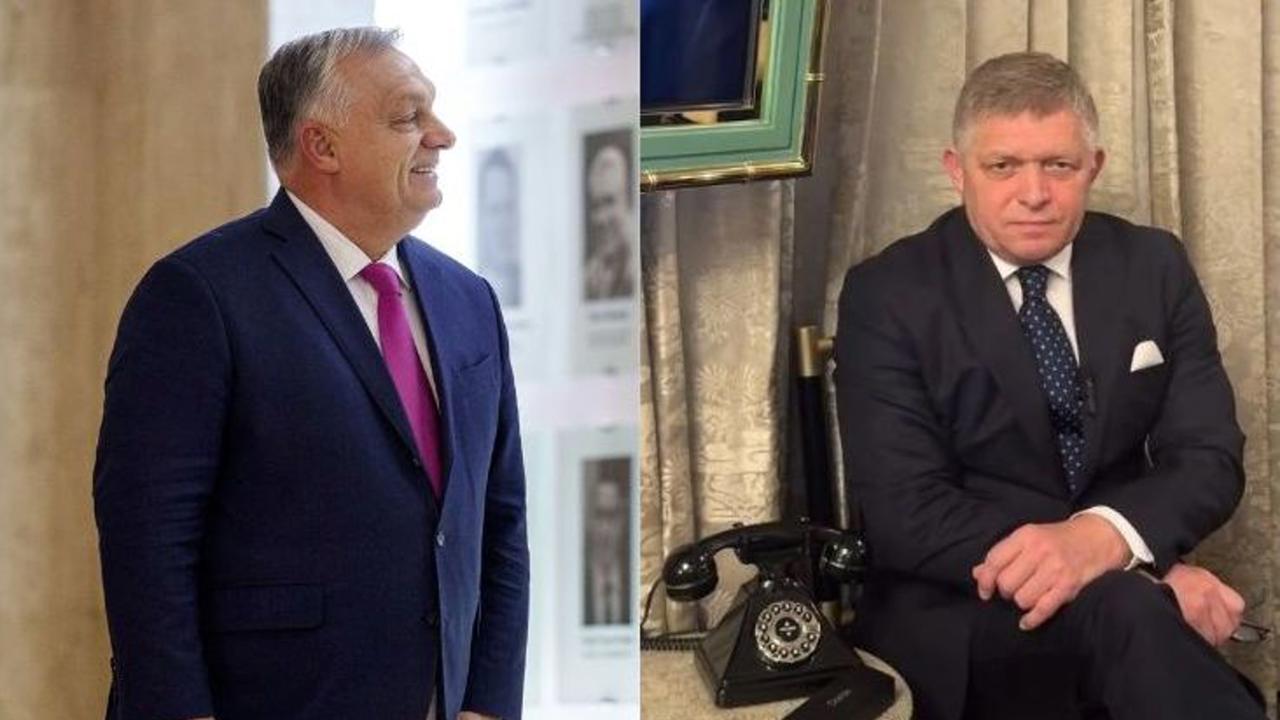 Viktor Orbán a Robert Fico