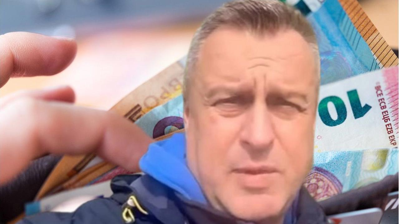 Na fotokoláži v poredí predseda SNS Andrej Danko na fotografii z videa, ktoré natočil na Záhorí. Líder národniarov ostro kritizoval transakčnú daň, ktorú schválila vláda premiéra Roberta Fica (Smer), pričom Dankova SNS je jej súčasťou.