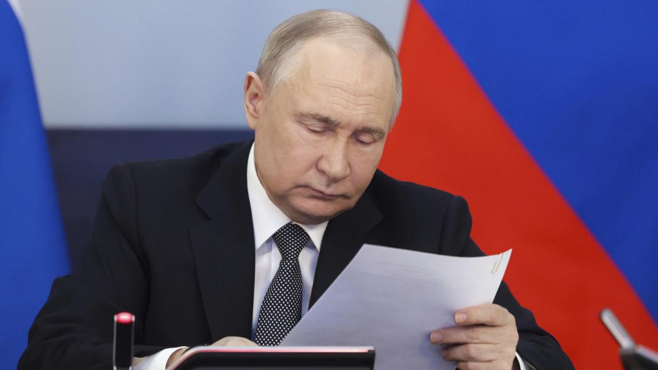 Ruský prezident Vladimir Putin.