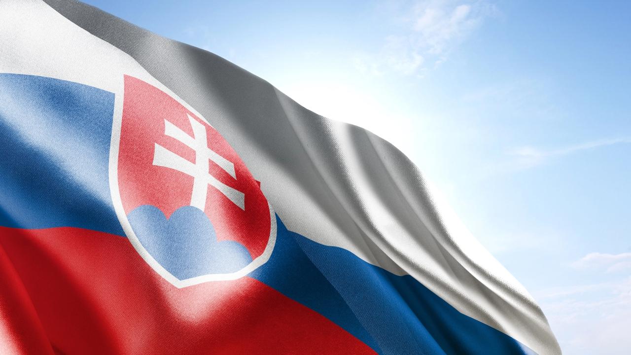 Slovenská vlajka.