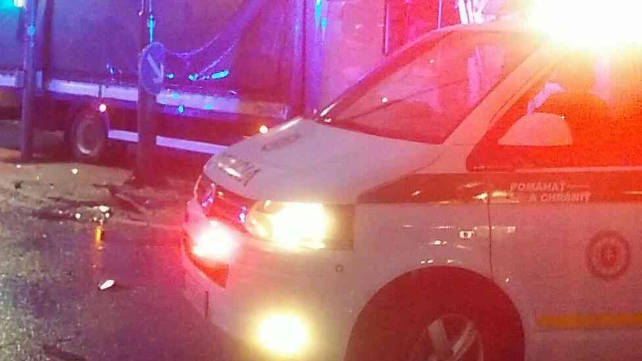 Miesto tragickej nehody v Ružomberku.