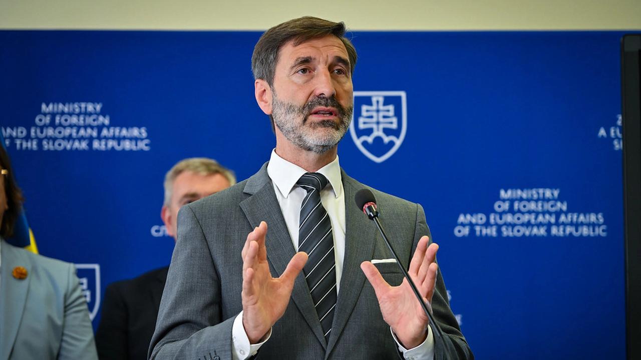 Minister zahraničných vecí Juraj Blanár.