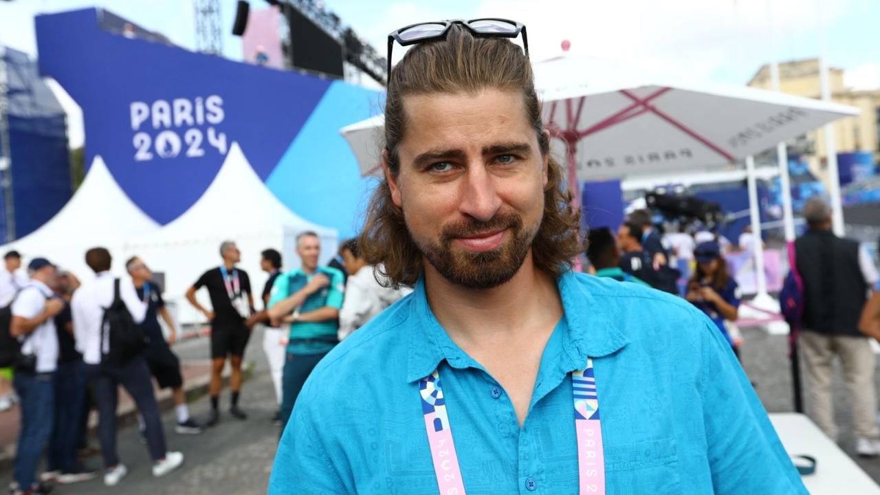 Peter Sagan bol špeciálnym hosťom pri otvorení pretekov cestnej cyklistiky na OH 2024 v Paríži.