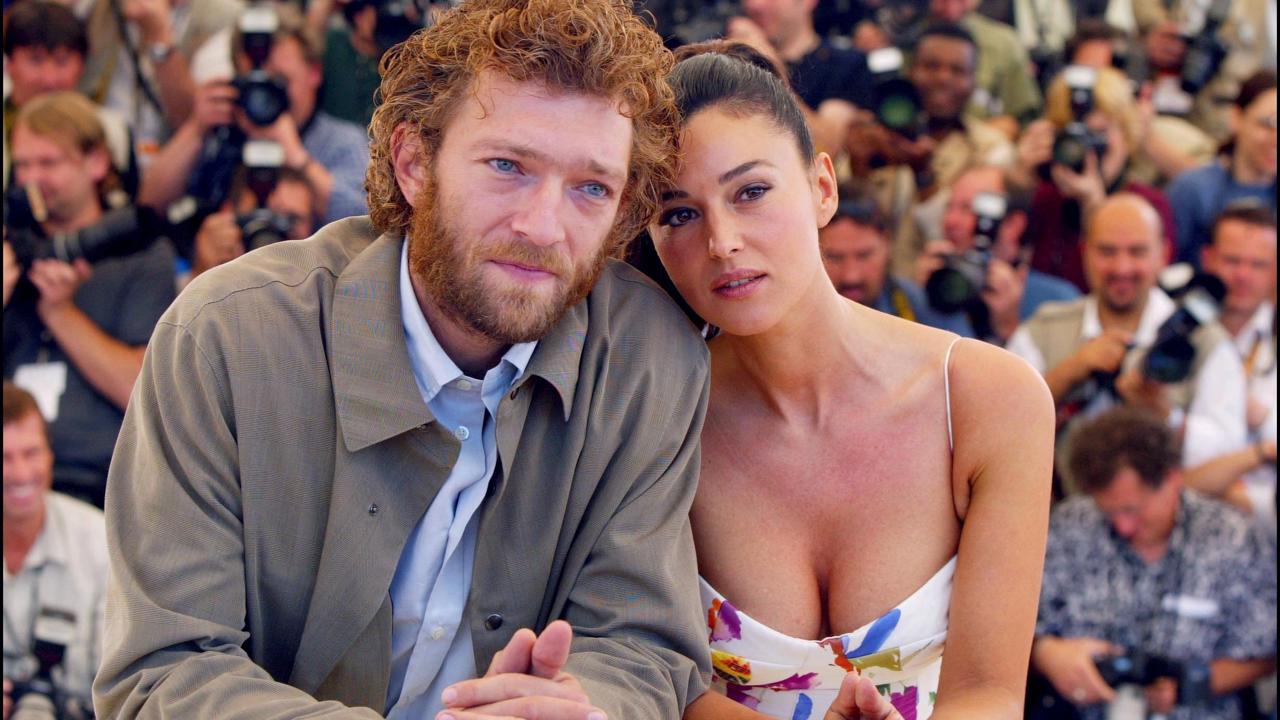 Festival v Cannes v roku 2002, ktorý navštívil aj Vincent Cassel a Monica Bellucci. Vtedy ešte ako pár.