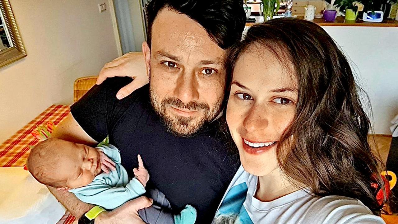 Robo Jakab (46), Anna Jakab Rakovská (29) a syn Ondrej