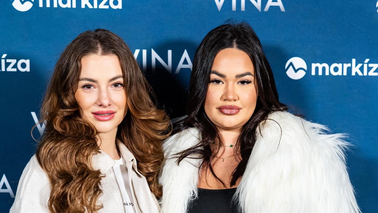 Premiéra seriálu “VINA” v Bratislave. Na snímke Beáta Rusnáková a Miroslava Hrivňáková.