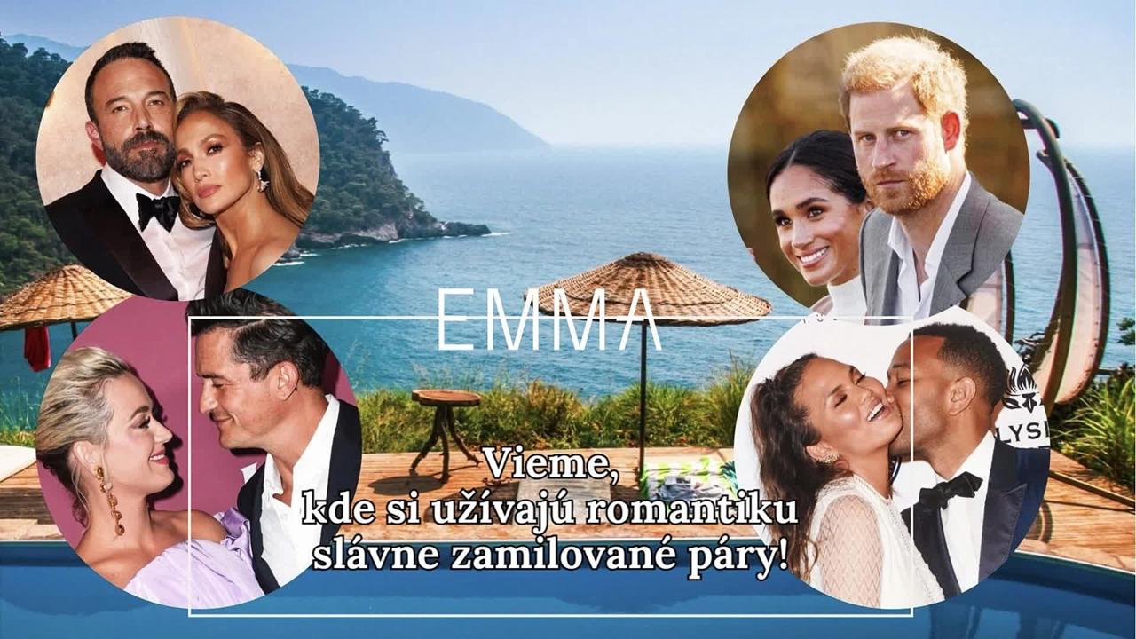 VIP ROMANTIKA! Vieme, kde si užívajú slávne zamilované páry