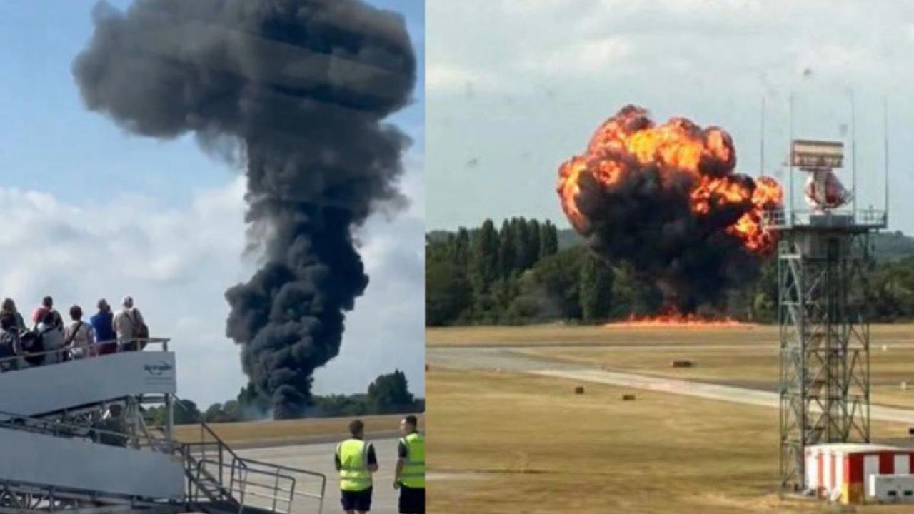 Británii: Po havárii lietadla uzatvorili letisko pri Londýne