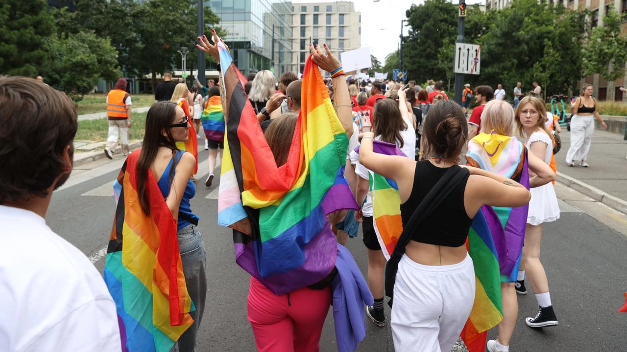 14. ročník pochodu Dúhový Pride v Bratislave 20. júla 2024.