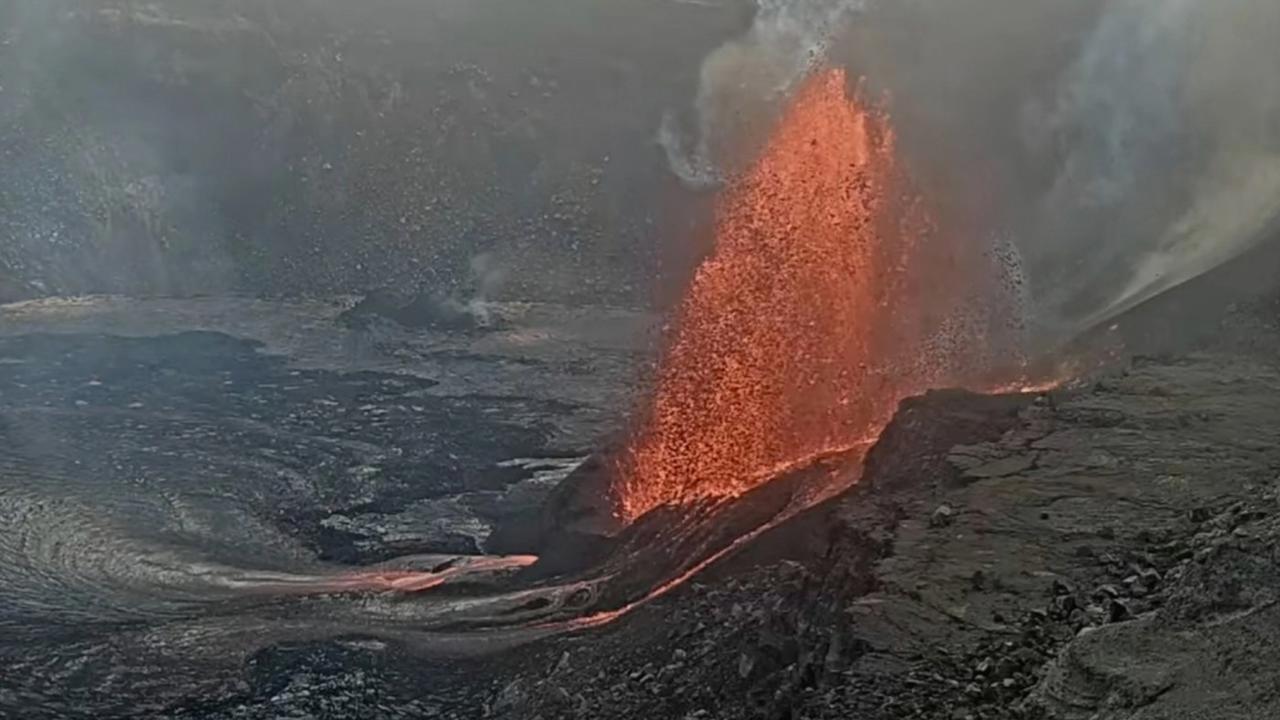 Erupcia sopky Kilauea 12. februára 2025.