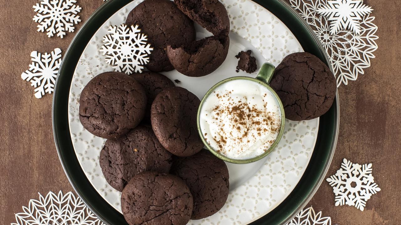 Čokoládové cookies.