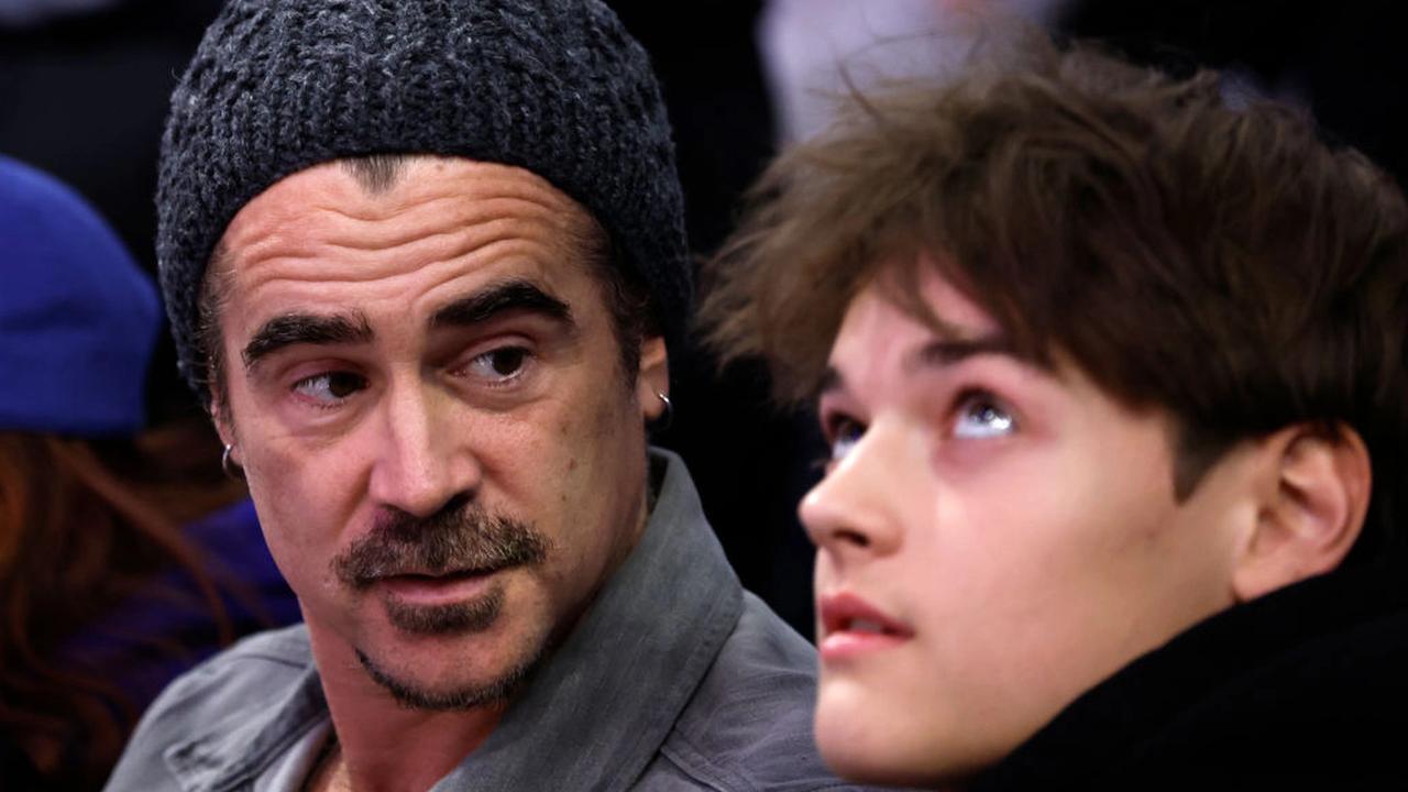 Colin Farrell so synom Jamesom