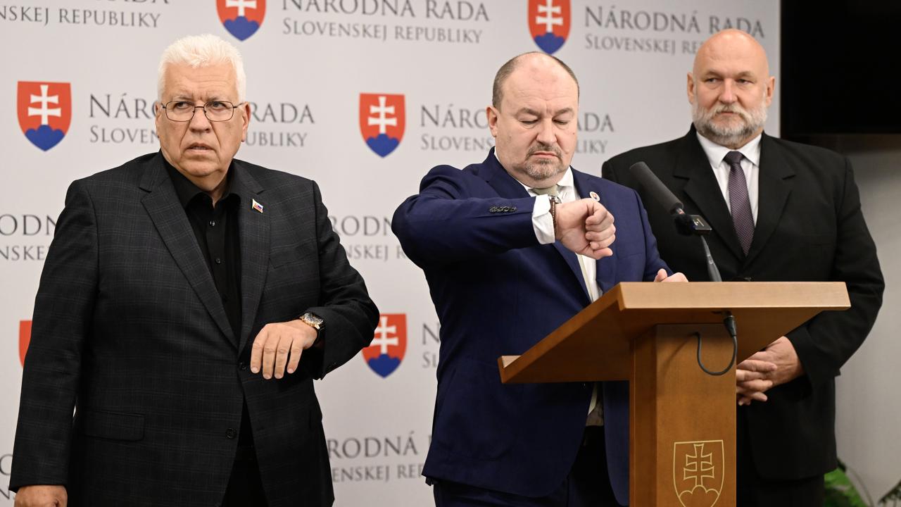 Rudolf Huliak, Ivan Ševčík (vpravo) a Pavel Ľupták