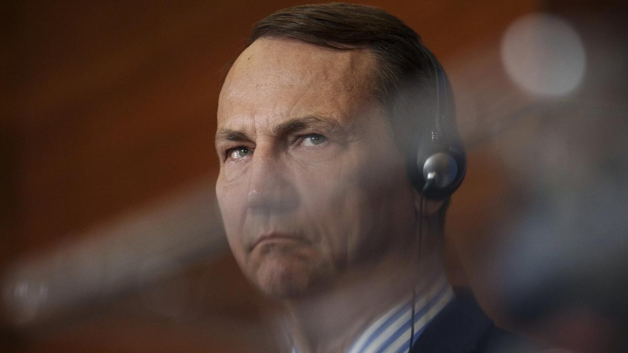 Poľský minister zahraničných vecí Radoslaw Sikorski.
