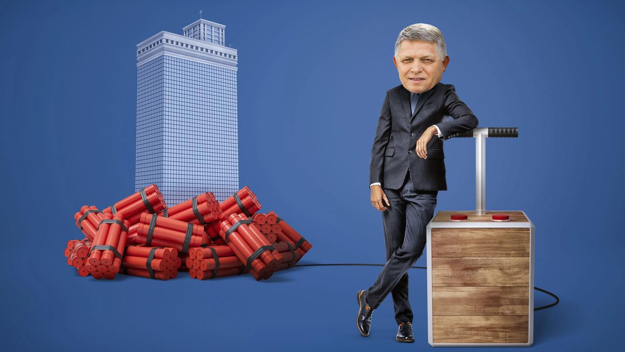 Koalíciu aktuálne zachvátili plamene z viacerých rozbušiek.