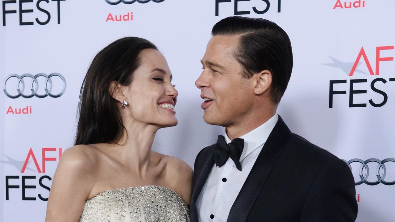 Angelina Jolie a Brad Pitt na fotke z roku 2015