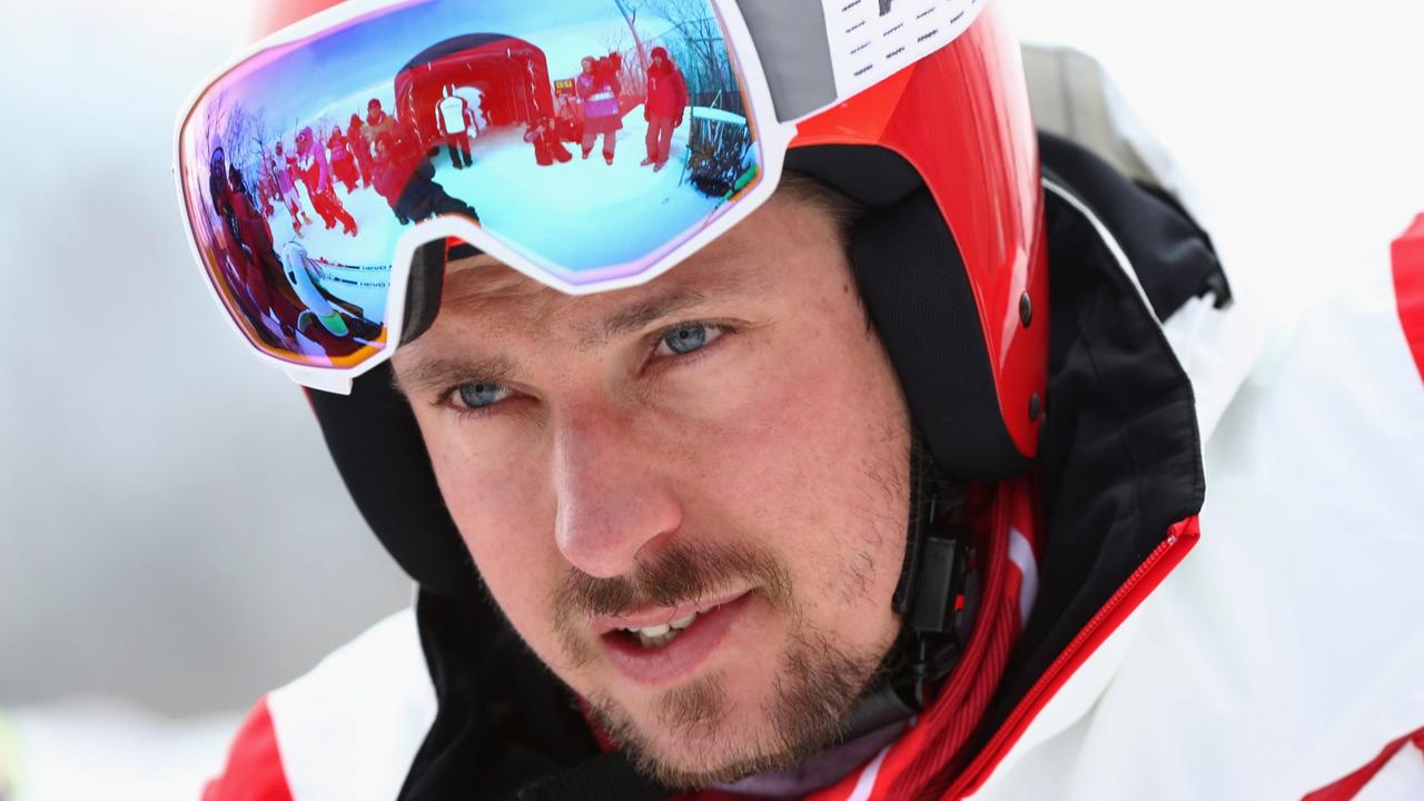 Sklamaný rakúsky pretekár Marcel Hirscher.