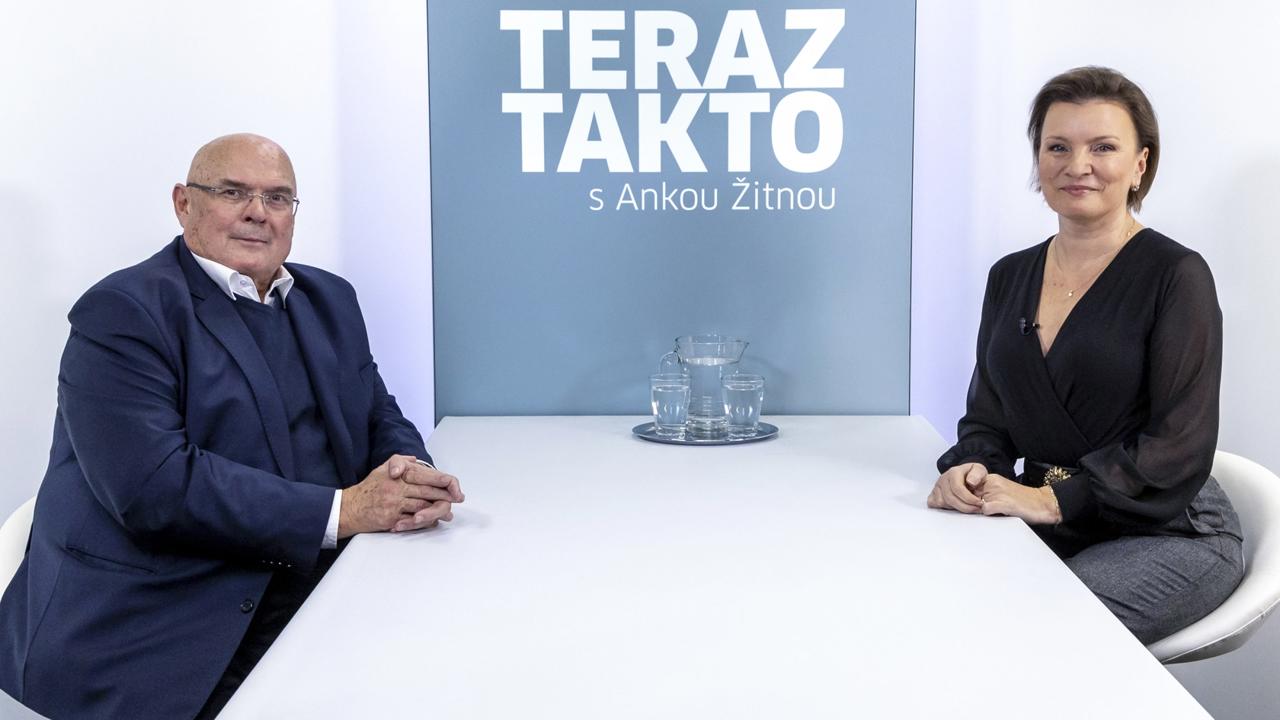 Diskusná relácia "Teraz Takto s Ankou Žitnou", ktorej hosťom bol MUDr. Vladimír Baláž.