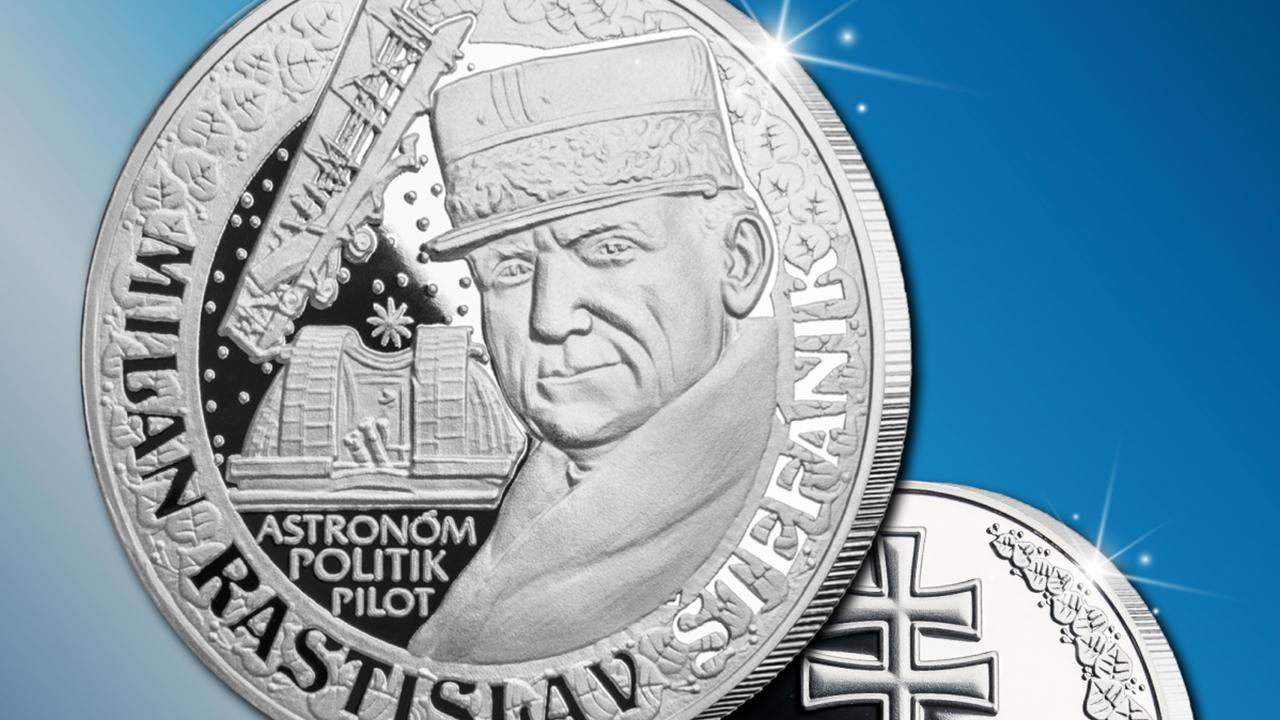 Unikátnu výročnú razbu k narodeniu M. R. Štefánika môžete získať zadarmo, iba za cenu poštového a balného.