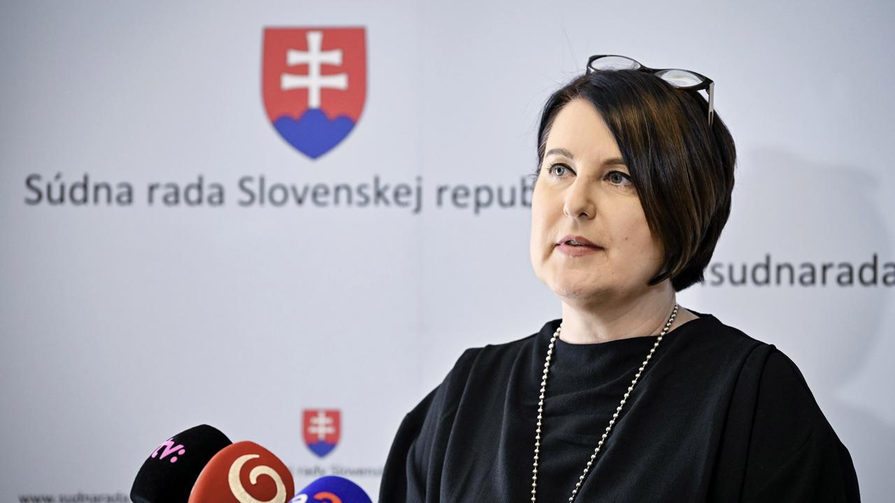 Šéfka súdnej rady Marcela Kosová.