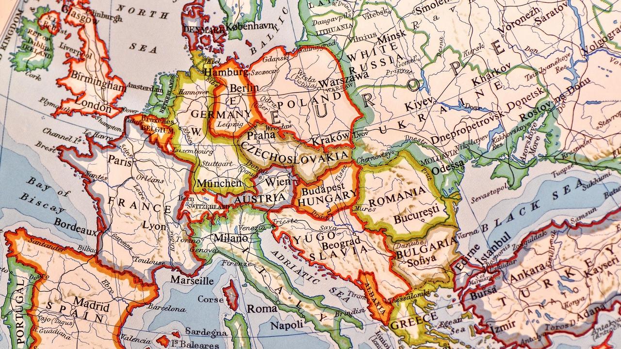 Mapa Európy