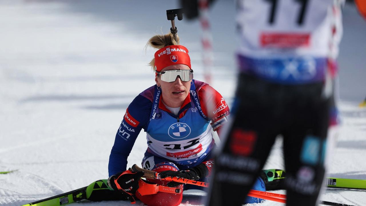 Paulína Bátovská-Fialková počas MS v Lenzerheide