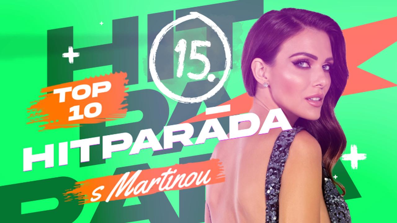 15. epizóda hitparády TopTen s Martinou Schindlerovou.