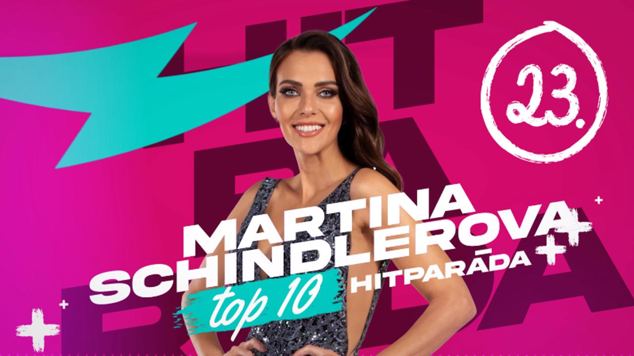 23. epizóda hitparády TopTen s Martinou Schindlerovou.