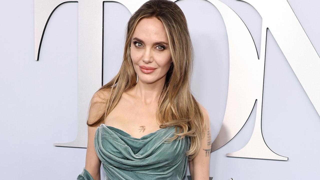 NEW YORK, NEW YORK - JUNE 16: Angelina Jolie attends the 77th Annual Tony Awards at David H. Koch Theater at Lincoln Center on June 16, 2024 in New York City. (Photo by Jamie McCarthy/WireImage)