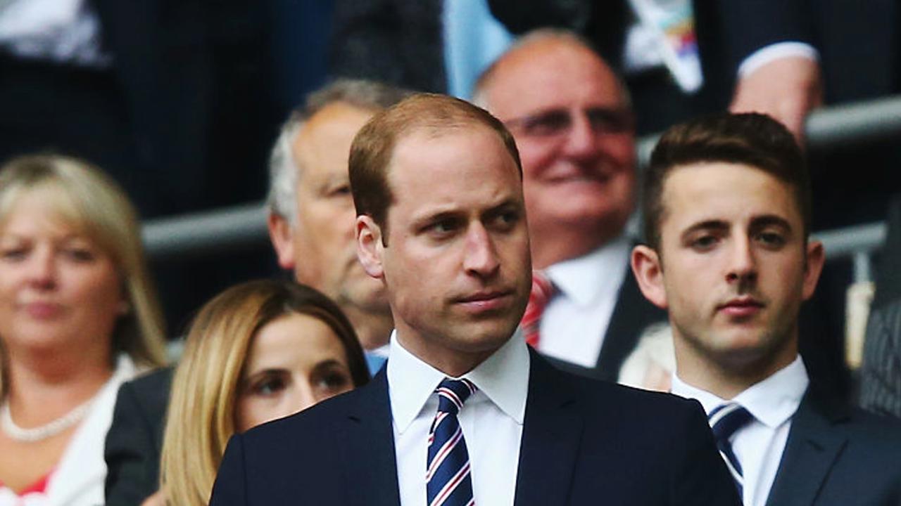 LONDON, ENGLAND - MAY 30:  Prince William, Duke of Cambridge looks on after the FA Cup Final between Aston Villa and Arsenal at Wembley Stadium on May 30, 2015 in London, England. Arsenal beat Aston Villa 4-0.  (Photo by Clive Rose/Getty Images)