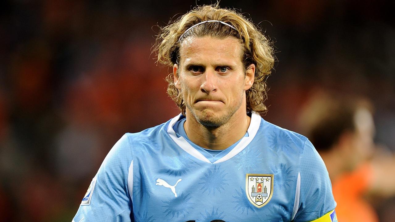 Legendárny uruguajský futbalista Diego Forlán.