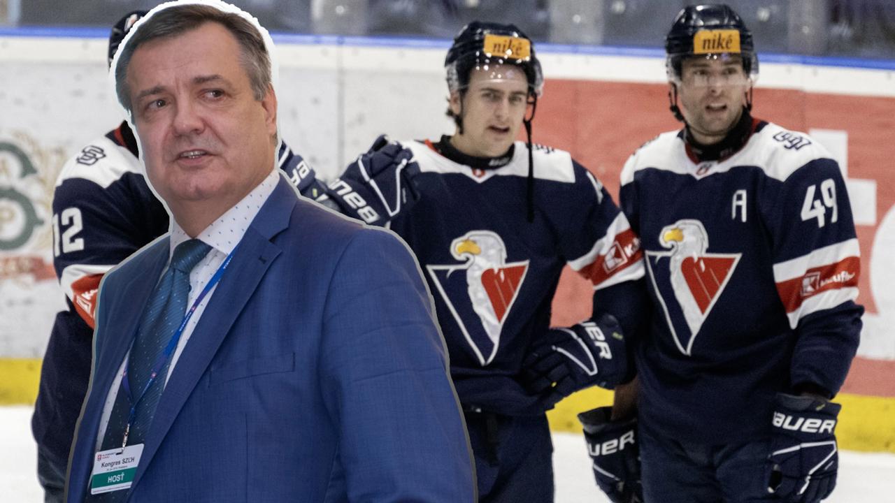 Legendárny hokejista Dárius Rusnák (vľavo) je smutný, ako jeho Slovan v aktuálnej sezóne dopadol.