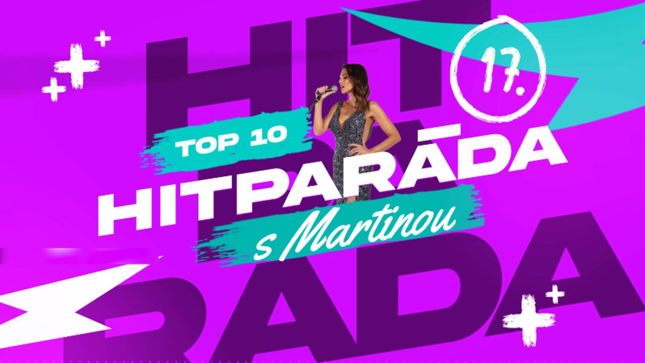 17. epizóda hitparády TopTen s Martinou Schindlerovou.