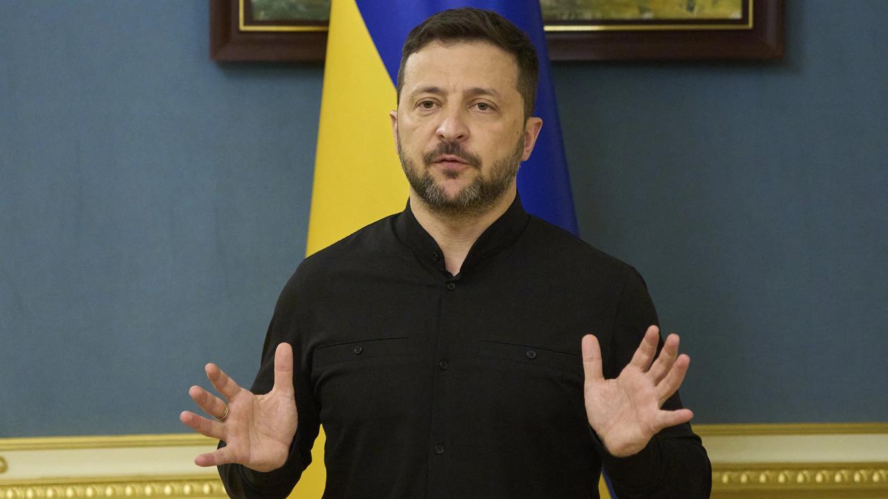 Ukrajinský prezident Volodymyr Zelenskyj.