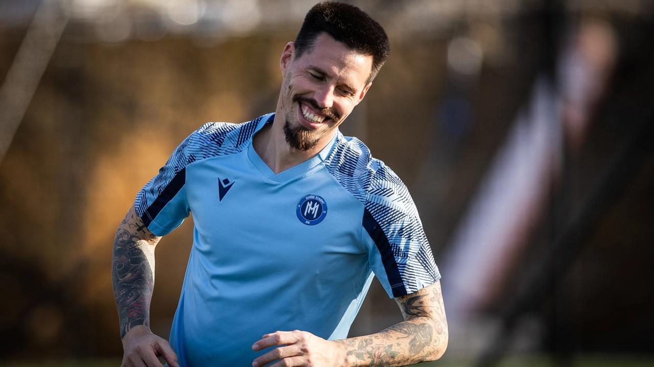 Marek Hamšík v sobotu obul po viac ako roku a pol opäť kopačky