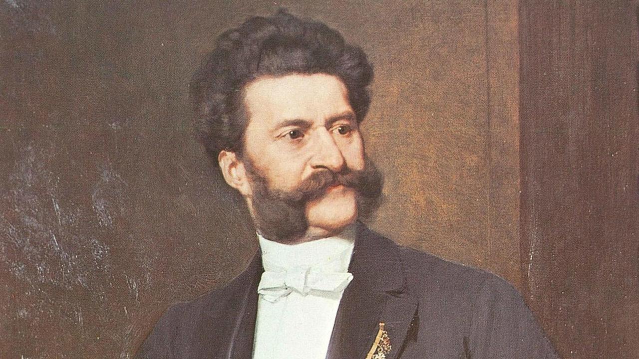 Skladateľ Johann Strauss mladší.