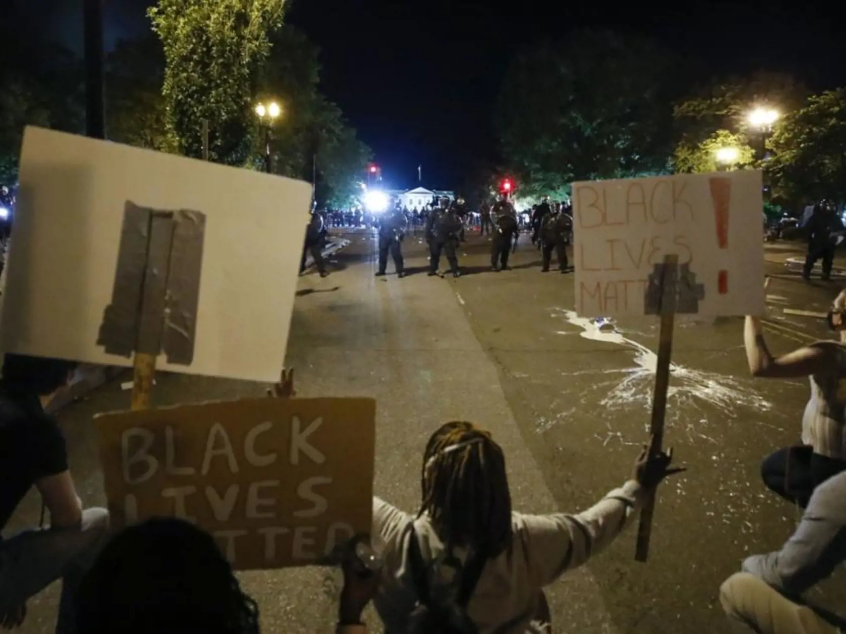 Protesty v USA.