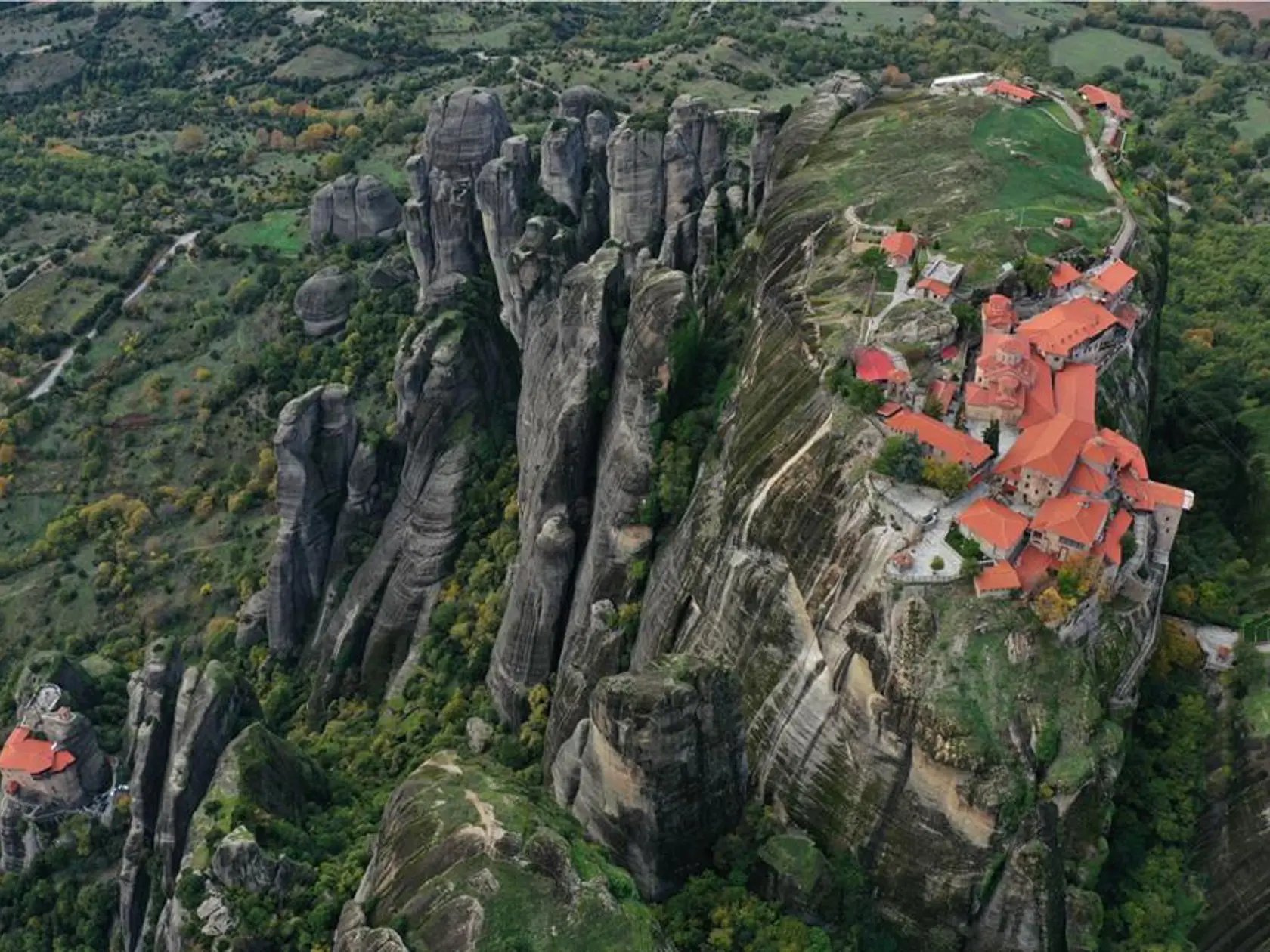 Kláštory Meteora, Grécko.