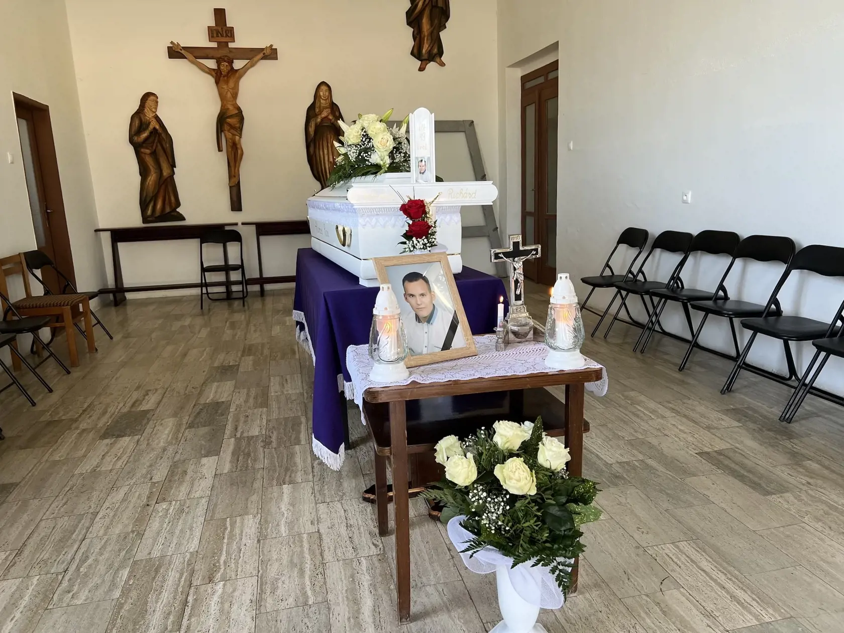 Rozlúčka s Richardom.