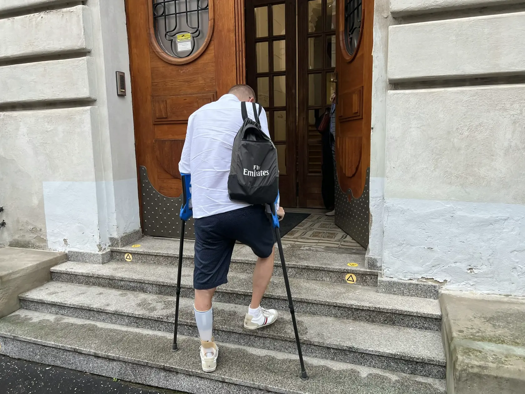 Pojednávanie s podnikateľom z Revúcej Mariánom Výborným na Špecializovanom trestnom súde v Banskej Bystrici 11.10.2023.